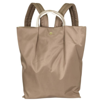 【Legato Largo】肩楽　トート型リュック　ライトブラウン