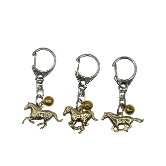 [クイックセット]干支メタルセットキーホルダー(午)(90ケ)