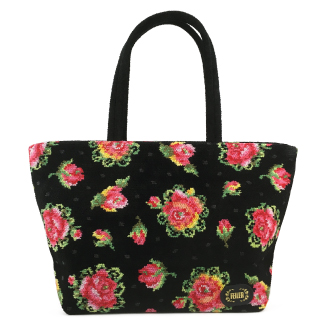 【FEILER】フェイラー　レーシーローズドット　バッグ