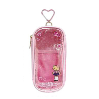 ハローキティ コスメポーチ ピンク(12月下旬入荷予定)
