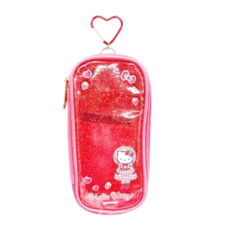 ハローキティ コスメポーチ レッド(12月下旬入荷予定)