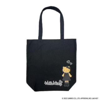ハローキティ トートバッグ ブラック(12月下旬入荷予定)