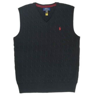 Polo Sport 黒 Vネックベスト L Polo Sport 黒 Vネックベスト L POLO RALPH LAUREN Ralph Lauren