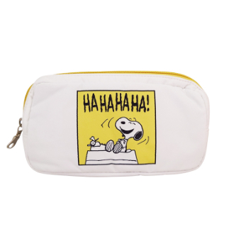 【SNOOPY】スヌーピー コミックポーチ YE