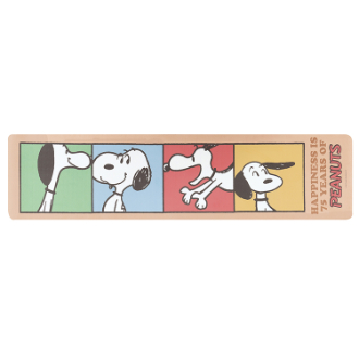 スヌーピー パストスヌーピー ロングマット(約45×180cm)
