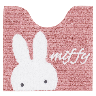 ミッフィー トイレマット ピンク（約58×60）