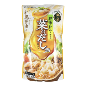 菜の匠 菜のだし鍋用スープ  750g