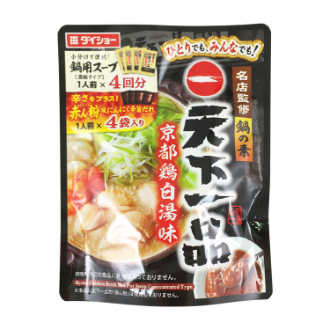 ダイショー 名店監修鍋の素天下一品京都鶏白湯