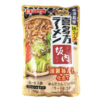 ダイショー 名店監修鍋 坂内淡麗旨だし700g