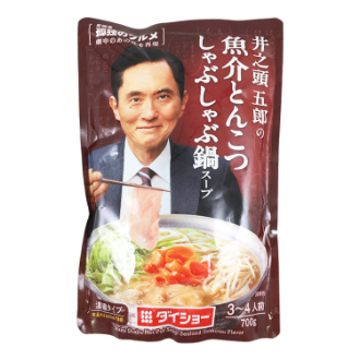 ダイショー 孤独のグルメ 井之頭五郎の魚介とんこつしゃぶしゃぶ鍋スープ