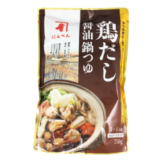 にんべん 鶏だし油鍋つゆ 750g