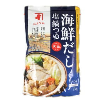 にんべん 海鮮だし塩鍋つゆ 750g