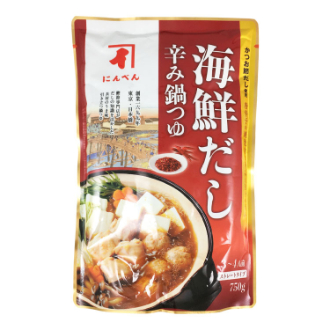 にんべん 海鮮だし 辛み鍋つゆ 750g