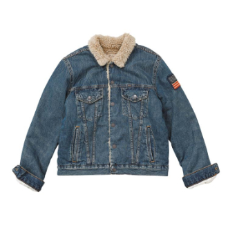 【POLO RALPH LAUREN/ポロラルフローレン】裏ボア　デニムジャケット  インディゴブルー  ボーイズXL