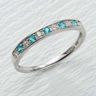 k18ゴールド✨無色透明ダイヤ✖️ブルートリート0.42ctリング✨キラキラ❣️ k18ゴールド✨無色透明ダイヤ✖️ブルートリート0.42ctリング