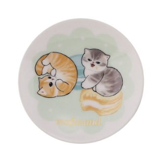 もふさんど　豆皿／（マカロン）