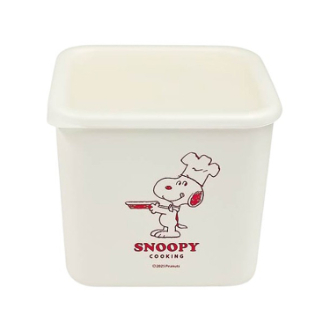 【SNOOPY】スヌーピー スクエアストッカー M クッキング