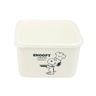 【SNOOPY】スヌーピー スクエアストッカー S クッキング