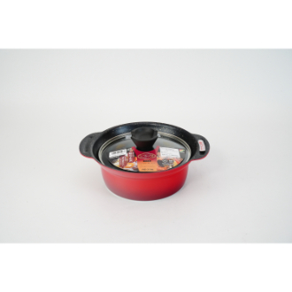 なごみ丈膳  IH対応フチ付卓上鍋  16cm