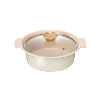 アルモンデ  IH対応卓上鍋  21cm  ホワイト