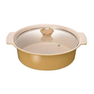 アルモンデ  IH対応卓上鍋  27cm  イエロー