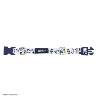 ムーミン　パターン　ペット用カラー