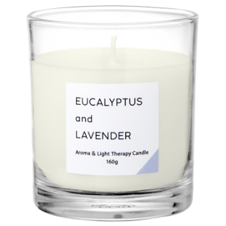 香るキャンドルＬ ユーカリ＆ラベンダー