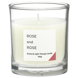 香るキャンドルＬ ローズ＆ローズ