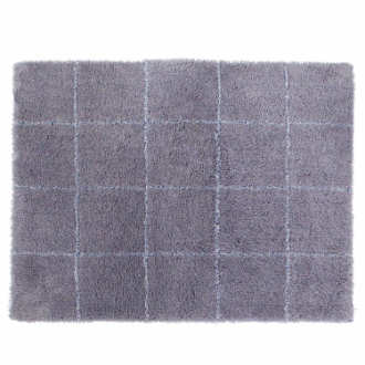 乾度良好 モディッシュ バスマット 約45cm×60cm グレー
