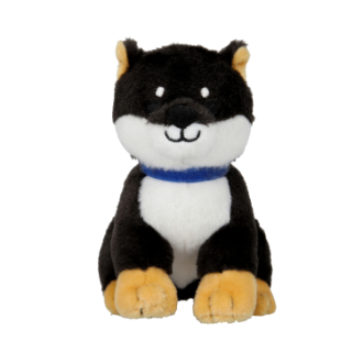 お座りぬいぐるみS　ホワホワくろやなぎ