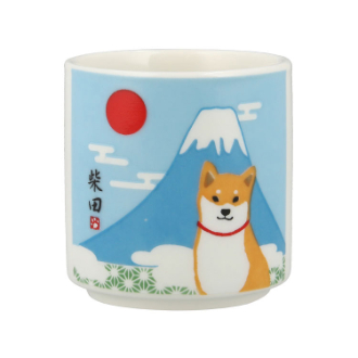 [クイックセット] おちょこ　にほんのしばたさん  6個セット