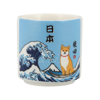 [クイックセット] おちょこ　おおなみしばた  6個セット