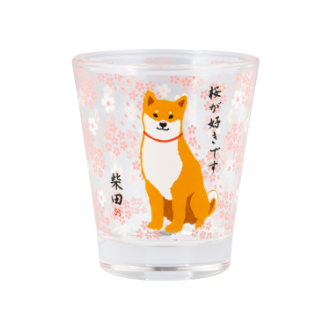 クリアショットグラス　さくらだしばた  6個セット