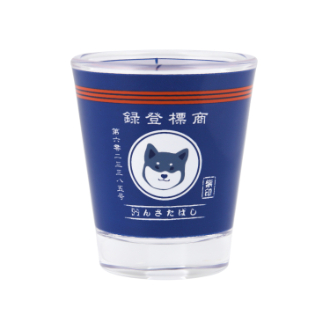 クリアショットグラス　まえかけしばた  6個セット