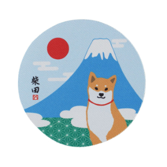 [クイックセット] コースター　にほんのしばたさん  5個セット