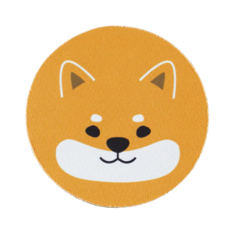 [クイックセット] コースター　しばたさんアップ  5個セット