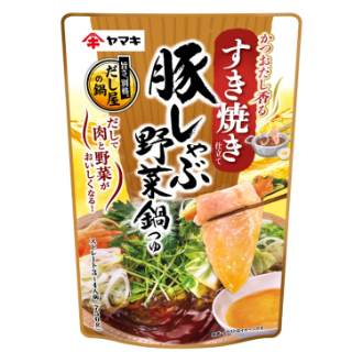 豚しゃぶ野菜鍋つゆ すき焼き仕立て750g