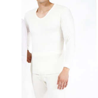 [冬の寝具フェアー][10]ひだまり肌着　陽（ひなた）　紳士用　上　Ｌ