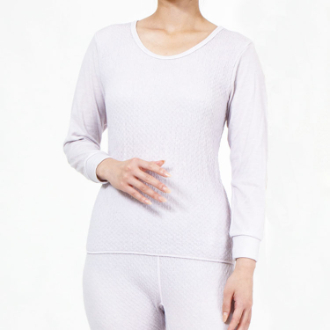 [冬の寝具フェアー][10]ひだまり肌着　陽（ひなた）　婦人用　上　Ｌ