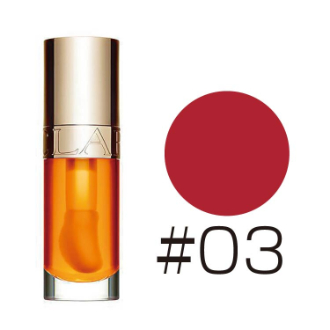 〔ブランドコスメセール〕［84］【CLARINS】 クラランス リップコンフォートオイル #03チェリー