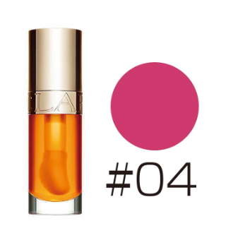 〔ブランドコスメセール〕［85］【CLARINS】 クラランス リップコンフォートオイル #04ピタヤ