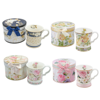 [クイックセット] ギフトＢＯＸ付マグカップＡ（8ケ）