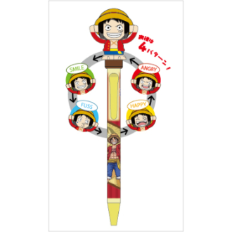 ワンピース 顔変わりペン ルフィ3