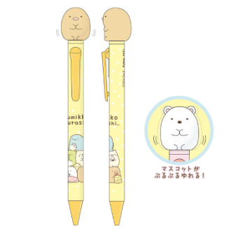 すみっコぐらしボビングボールペン とんかつ