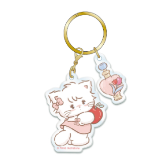 アクリルキーホルダー mikko ムース