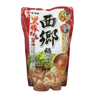ヤマキ 西郷鍋つゆ 黒豚だし醤油 700g