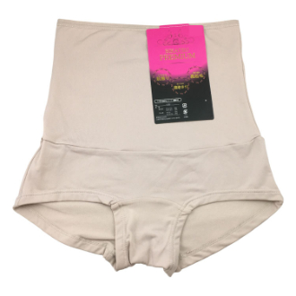 [ブラックフライデー]もちぽか裏起毛ショーツ　腹巻付き  ベージュ  L