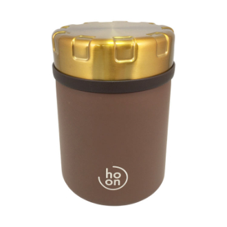 [ブラックフライデー]クラウンジャー（スープジャー）350ml  ブラウン