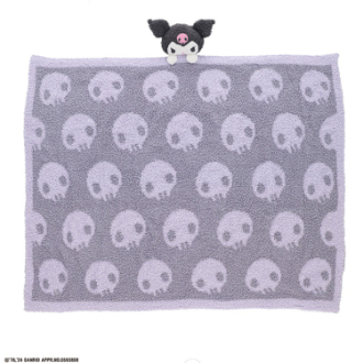 [ブラックフライデー](大人気キャラクター)マスコット付きブランケット「すやもこクロミ」