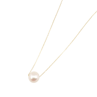 [ブラックフライデー]K10イエローゴールドアコヤパールネックレス